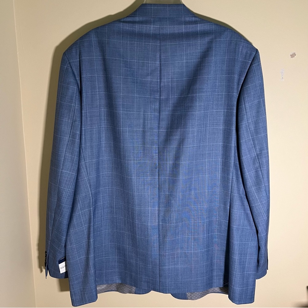 Ralph Lauren Comfort Flex Window Pane Plus Size Sports Jacket - Picture 3 of 4